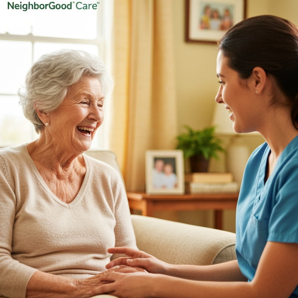 Personalized healthcare team providing compassionate in-home care